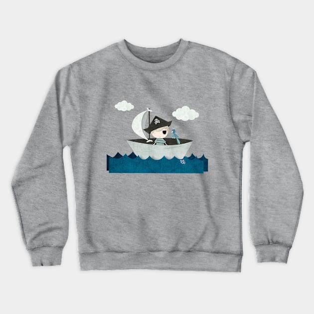 sail the seas Crewneck Sweatshirt by Madebykale